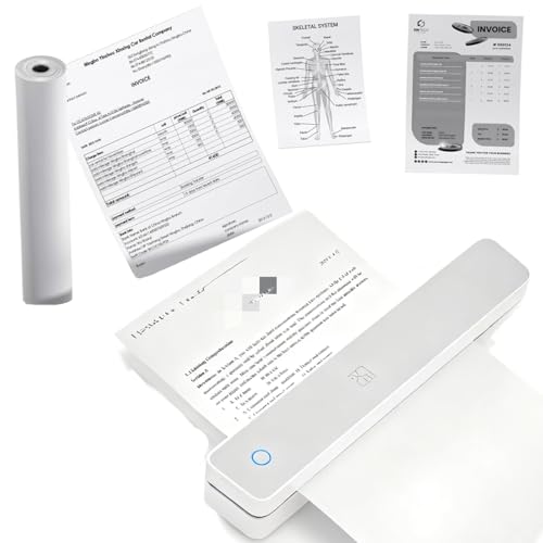 ポータブルワイヤレスプリンター Amazon.co.jp: [Yizibuur]コピー機 持ち運び モバイルプリンター 小型
